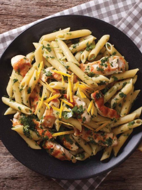 chicken pasta | italian pasta | creamy pasta | oven baked pasta | pasta on a plate | চিকেন পাস্তা | পাস্তা
