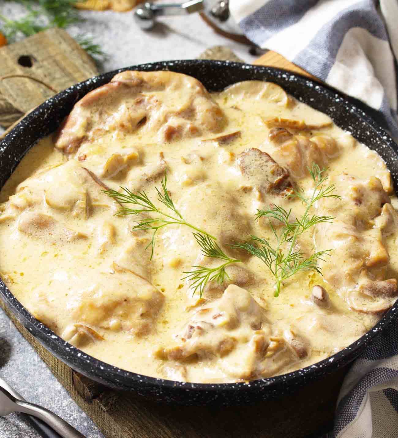 creamy mushroom chicken | creamy chicken | mushroom chicken | mushroom murgi | ক্রিমি মাশরুম চিকেন | ক্রিমি চিকেন | মাশরুম চিকেন