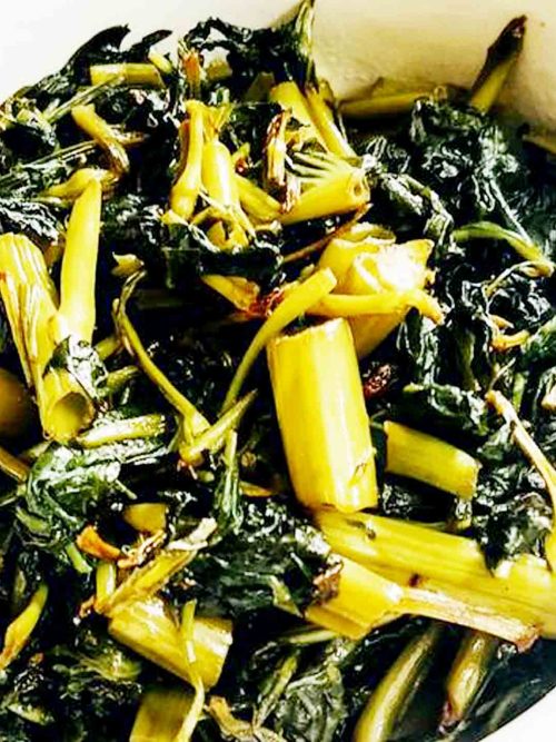 kolmi shaak vaja | kolmi shak bhaja | kolmi shaak bhaja | kolmi shaak er bhaji | kolmi shaak bhaji | কলমি শাক ভাজা